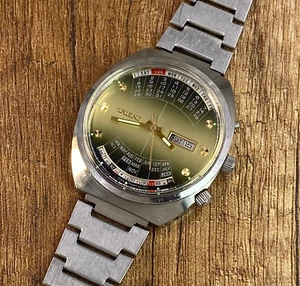 Vintage Orient College Perpetual Multi Year Calendar mens watch Automatic. - Picture 1 of 22