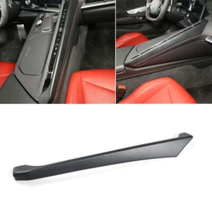 Panel de ajuste lateral de consola central negro mate para pasajeros para Corvette C8 Z51 Z06 20+ - Imagen 1 de 12