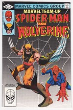 Marvel Team-Up #117 Very Fine-Near Mint 9.0 Spider-Man Wolverine 1982