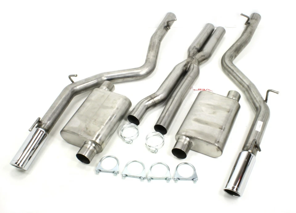 JBA Stainless Exhaust 05-10 Dodge Cars SRT8 6.1L 409SS Dual Rear 40-1601 - Image 1 of 1