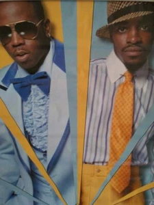 Outkast Big Boi & Andre 3000 Vintage 2004 Poster 22x 34” Outkast Snapshots #2878 - Picture 1 of 4