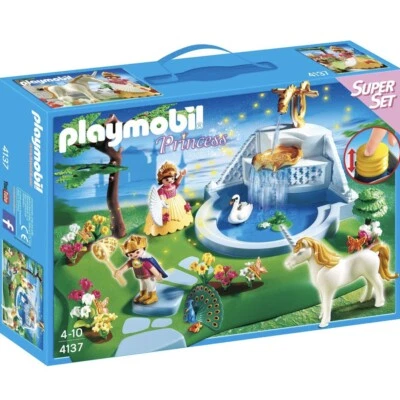 Playmobil 4137 Superset Fontaine Royale Avec Licorne - NEUF - Photo 1/2