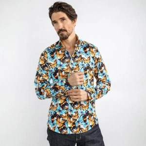 Claudio Lugli Schmetterlingsblüte Shirt weiß - Bild 1 von 5