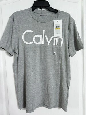 Nuevo con etiquetas Camiseta de hombre Calvin Klein Jeans con monograma manga corta 415860P084 M Foto 1 de 3
