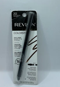 Delineador de ojos lápiz REVLON ColorStay #202 negro marrón nuevo - Imagen 1 de 2