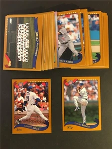 2002 Topps Chicago Cubs Team Set 38 Karten mit Traded SP - Bild 1 von 1