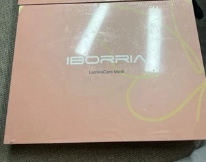 IBORRIA Luninacare Maske - LED Gesichtsmaske Lichttherapie - Neu Versiegelt - Schwarz - Bild 1 von 6