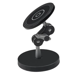 Magnetic Mobile Phone Holder Stand D66mm Magnetic Base Rubber Covered Car Mount - Imagen 1 de 9