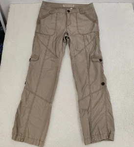VTG Y2K Cabelas Convertible Pants Women's 8 Cargo Pockets Outdoor Gorpcore 90s - Picture 1 of 13