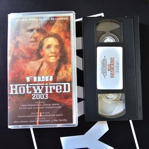 FWA Hotwired 2003 British Wrestling VHS Tape WWE - Picture 1 of 2