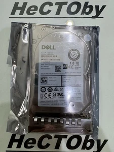 ST1800MM0159 JY57X Dell GEN14 1.8TB 10K RPM 12Gb/s 2.5" SAS SERVER Hard Drive - Picture 1 of 6