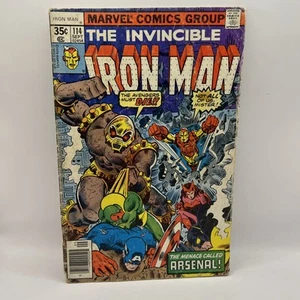 Iron Man #114 (Marvel Comics September 1978) - Picture 1 of 7