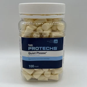 Tapones para los oídos de espuma Flents Protechs Quiet Please | Paquete de 100 pares | NRR 29 - Imagen 1 de 5