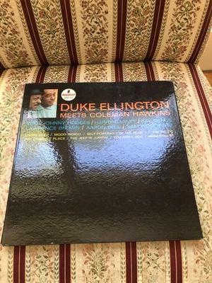 DUKE ELLINGTON Meets Coleman Hawkins IMPULSE LP mono gatefold u - Image 1 of 4