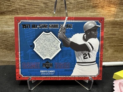 2001 Upper Deck 1971 Game Worn Jersey нашивка #ASRC Роберто Клементе #S3620 HOF - Изображение 1 из 2