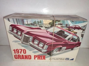 RARE MAQUETTE MPC 2170-200 - 1/25 - PONTIAC 1970 GRAND PRIX  - VINTAGE  COMPLET - Foto 1 di 7