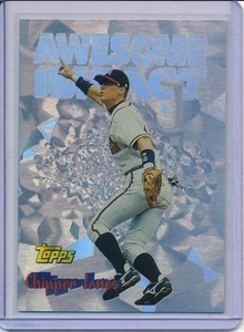 1997 Topps Awesome Impact #AI9 Chipper Jones Atlanta Braves - Picture 1 of 1