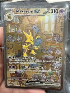Alakazam ex 201/165 Sv: Scarlet & Violet 151 Holo - Picture 1 of 2