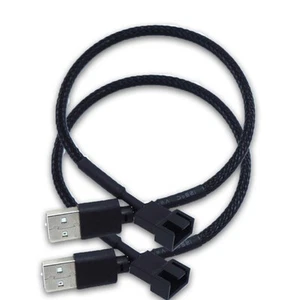 3Pc Fan Connect Cable Adapter Cable for Fan A - Bild 1 von 11