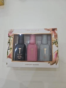 Ted Baker Harmony Blooms Mini Body Sprays 3 X 50ml Opulent Crush Midnight Bloom - Picture 1 of 4