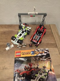LEGO World Racers: Wreck Age Road (8898) - Missing 2 Stickers Otherwise Complete