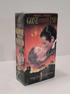 Gone With The Wind VHS - 2 Tape Box Set SEALED - Classic Rare - Picture 1 of 6