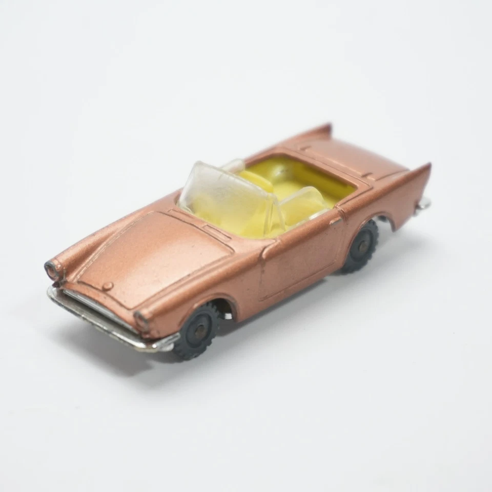 Coche de juguete Husky vintage diecast años 60 Sunbeam Alpine convertible cobre Foto 1 de 4