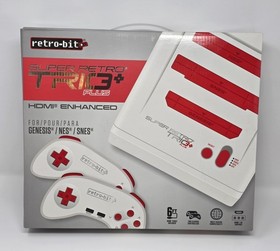 Retro-Bit Super Retro Trio+ Plus HDMI Console NES SNES Genesis | Boxed Console