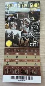 2008 94th Official Rose Bowl Program USC Trojans vs Illinois Fighting Illini - Picture 1 of 4