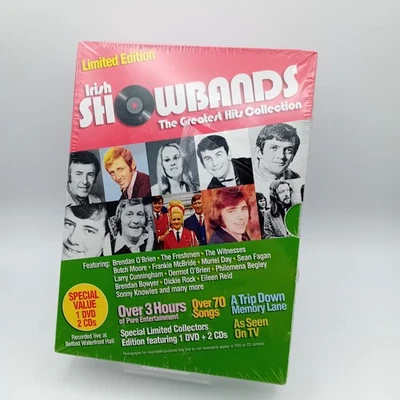 IRISH SHOWBANDS GREATEST HITS  DVD & 2 CD SET - NEW SEALED RARE RETRO MUSIC - Image 1 of 4