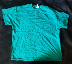 Gildan Heavy Cotton XL Herren T-Shirt Türkis - Bild 1 von 4