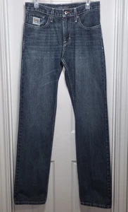 Cinch Jeans White Label Relaxed Fit Men 31x36 Dark Stonewash Blue Western Cowboy - Picture 1 of 12