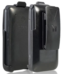 Black Belt Clip Holster Case for Alcatel Go Flip V, MyFlip, QuickFlip, A405DL - Picture 1 of 7