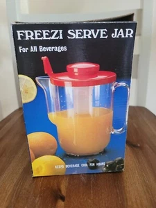 FREEZI SERVE JAR KEEPS DRINKS COOL FOR HOURS IN BOX - Picture 1 of 7
