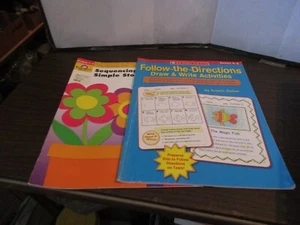 Home School Bücher - Zeichnen & Schreiben - K-2 - Sequenzieren einfacher Geschichten - Klasse 1&2 - Bild 1 von 5