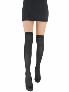 Adult Stockings - Black - Picture 1 of 2