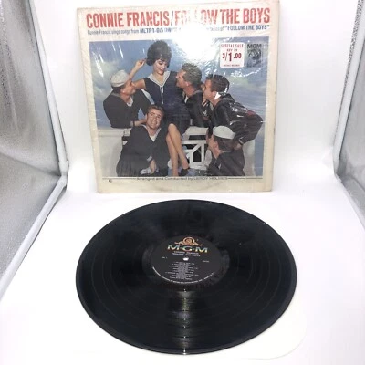 CONNIE FRANCIS Follow The Boys 1963 Vinyl LP MGM E4123 - Image 1 of 4