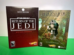 2023 Mattel Creations SDCC - Star Wars: Return of the Jedi - AT-ST w/Chewbacca - Picture 1 of 24