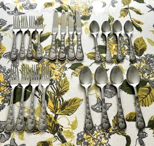 CAMBRIDGE Stainless Flatware Satin APPLE 20 Piece Service for 4 - Picture 1 of 6