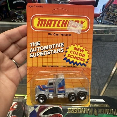1983 MATCHBOX SUPERFAST #41 GRAY KENWORTH CONV. AERODYNE NEW - Image 1 of 4