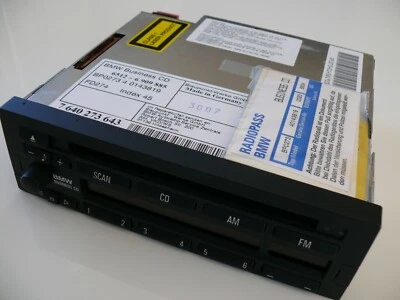 ORIGINAL BMW CD RADIO BUSINESS II E36 E38 E34 E30 Z3 E28 E31 840i 850i NEU&OVP ! - Bild 1 von 4