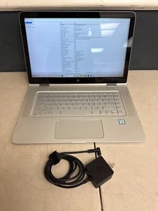 HP Spectre x360 Laptop 15t-ap000, i7-6500U, 16 GB RAM, 250GB SSD *LCD Damage* - Afbeelding 1 van 8
