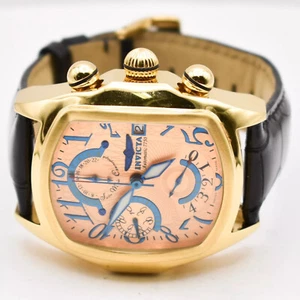 Invicta Men's Lupah Swiss ETA Valjoux 7750 Automatic Chronograph Alligator Watch - Picture 1 of 11