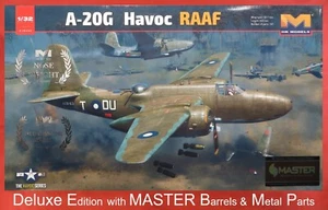 HKM-01E042 1/32 A-20G Havoc RAAF w/ Master Barrels, Metal Landing Gears & Weight - Picture 1 of 16