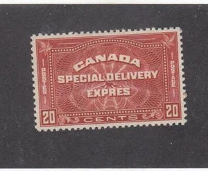 CANADA (MK6103) # E5 VF-MH 20cts 1932 SPECIAL DELIVERY /HENNA BROWN CAT $100 - Bild 1 von 1