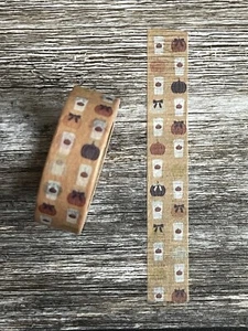 Otoño Washi Tape Otoño Calabaza Especias Bebida Caliente Tema Diario Planificador - Imagen 1 de 7