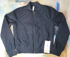 Lululemon Non Stop Bomber Jacket Black 6 Reversible Women's Primaloft SHIPS FAST - Picture 1 of 22