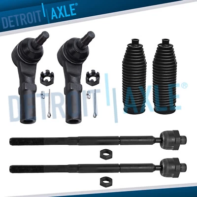 Kit de botas con extremos de varilla de amarre exterior e interior delanteras tracción trasera para Chrysler 300 2015-2019 Foto 1 de 4