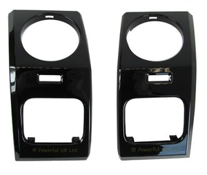 Extremos de tablero negro brillante para LandRover Discovery 3 ventilación de actualización interior salida LR3 - Imagen 1 de 3