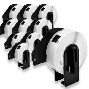 Multi-Purpose Address Labels For Brother DK-1204 0.66”x2.1” QL Printers 400/roll - Picture 1 of 32